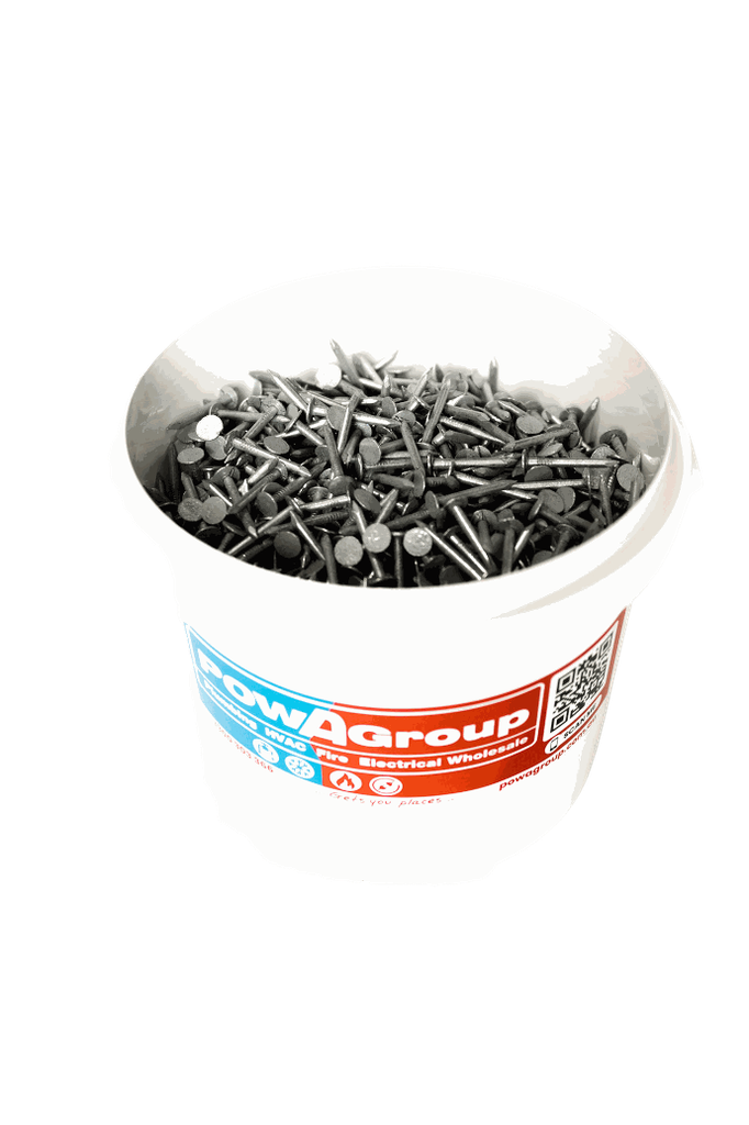 Clouts Gal 30mm x 2.8mm 4kg Bucket Deal | PowAGroup